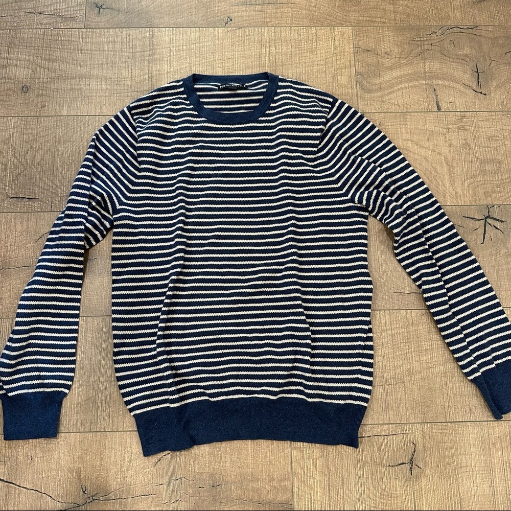 J Crew striped sweater